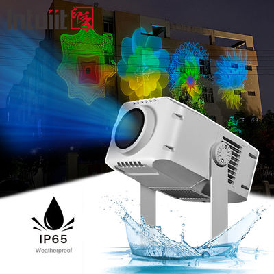 100W LED Roterende Reclame Logo Licht Buiten IP65 Waterdicht Custom Pattern Gobo Projector