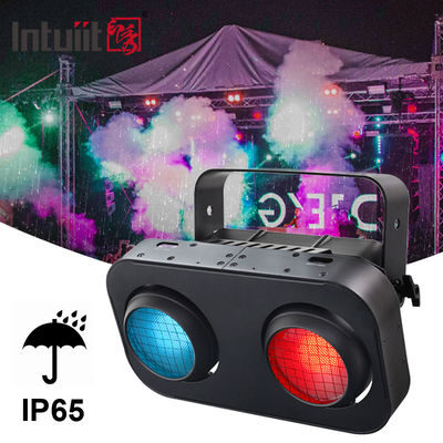 2-Eye IP65 Warm White/Amber/RGB 200W LED Audience COB Blinder Light voor Dj Concert Event Theater Stage Lighting