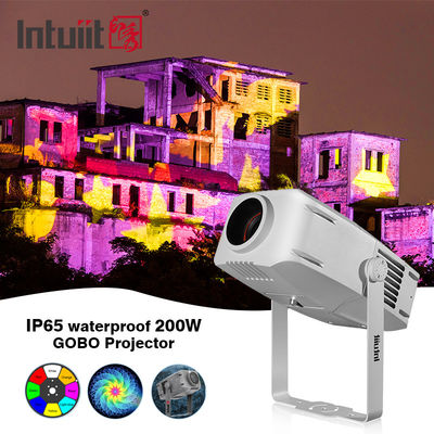200W dynamisch patroon projectie licht bruiloft decoratie buiten waterdicht reclame licht Gobo logo projector