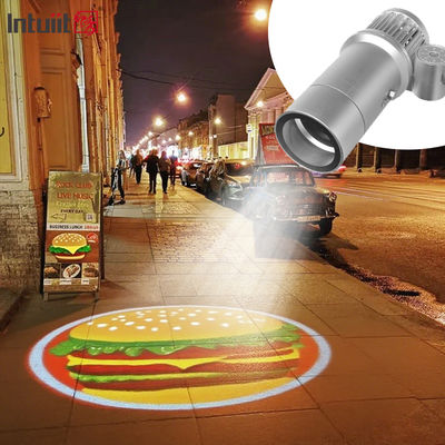 Op maat gemaakte reclameprojectielamp 60W Roterende buitenverlichting binnenverlichting Hd Led logo projector licht