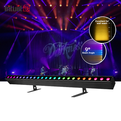Gebruik binnen 24x2W RGBW Led Wall Washer Light voor bruiloft DJ Party High Brightness Uplights
