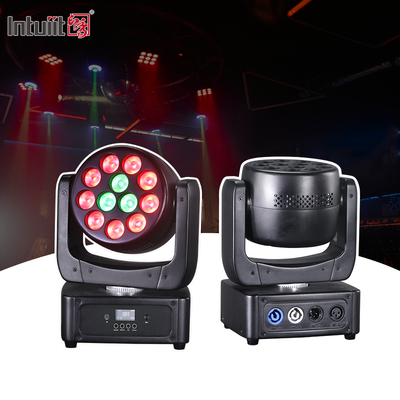 Evenement Show Podiumverlichting Apparatuur DMX Beam RGBW 12x8w Led Wash Moving Head Licht