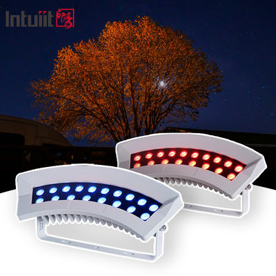 Professionele RGBW LED Gebouw Boom Schijnwerper Waterdicht IP65 DMX512 LED Schijnwerper voor Buitengevelverlichting 36W