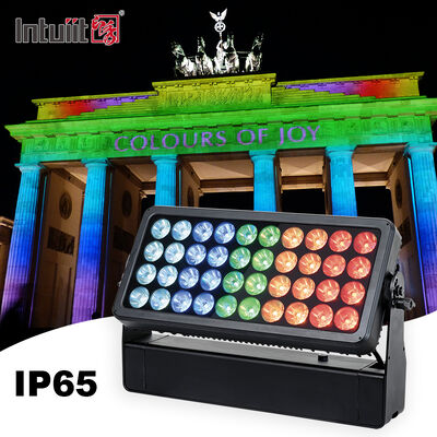 40x10W RGBW LED Buiten schijnwerper Wash City Color IP65