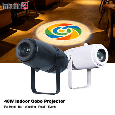 LED 40W High Definition Advertising Projector CE RoHs Gobo Logo Projector Licht