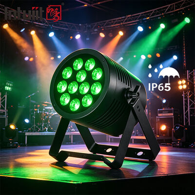 Outdoor IP65 Waterdicht 12x20W RGBWA UV 6 in 1 LED Par Licht Professionele DMX DJ Podiumverlichting Wash Uplight voor Disco Wedding Show
