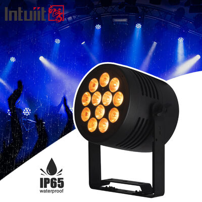 12*20W RGBWA+UV 6in1 LED Par Light IP65 Outdoor Waterproof DMX512 Stage Uplighting voor bruiloft DJ Party