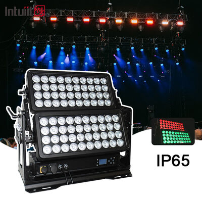 Professionele Outdoor IP65 800W RGBW 4-in-1 LED Wall Washer Dubbele Lagen Landschap Architectonisch Waslicht voor Stad Kleur