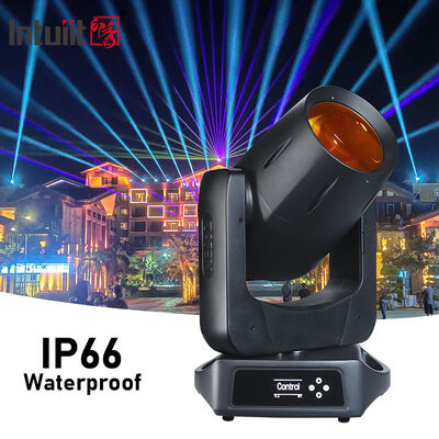 IP66 Waterdicht 100W CMY Laser Moving Head Light Ultra Narrow 0,8 Graden Straalhoek Buitenstappenverlichting DMX512