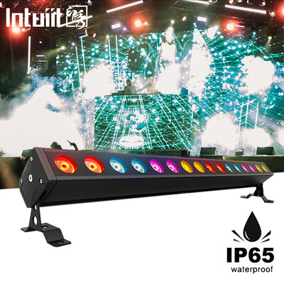 IP65 Buiten 16x5W RGBW 4-in-1 LED lineaire wandwasser barlicht DMX512 Stage Architecture Wassen verlichting