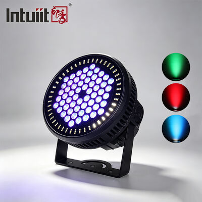 60*12W RGBW 4in1 IP65 Outdoor LED PAR Can Uplighting Set DMX512 Stage Wash Light voor Bruiloft Evenement Gebouw Façade