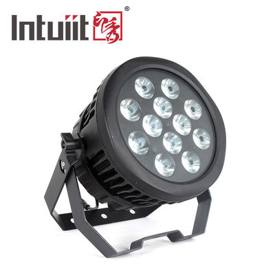 Professionele RGBW 4 in 1 LEIDEN Pari kan Lichten Openlucht12x10w Aluminium IP65 opvoeren