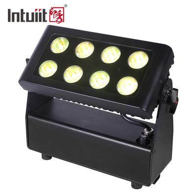 566lm van de LEIDENE de Vlakke Partij die van de het Materiaalbatterij Pari Lichte 8X15W Verlichting Licht verven