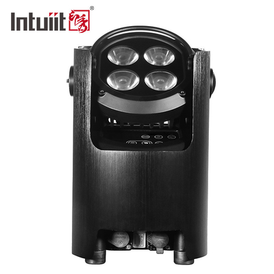 De waterdichte Wifi Geleide Draadloze Dmx Afstandsbediening Op batterijen van Parilichten 4x12w RGBW