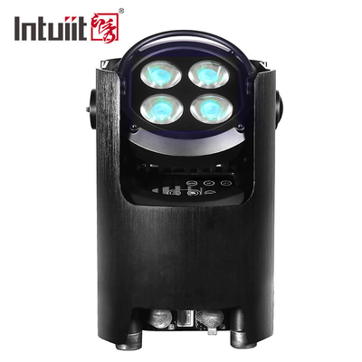 4x12w Rgbw leidde Pari kan van de de Clubbar van de Lichtennacht Geleide het Effect DJ Verlichting Op batterijen