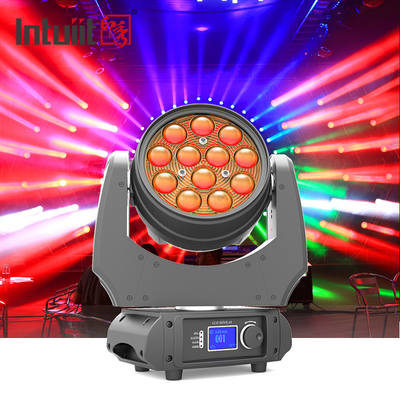 12*10W van de LEIDENE het Gezoem die Volledige Waaierwasmachine Hoofdrgbw 4 in 1 DMX bewegen de Waslicht van de 150 Wattsstraal