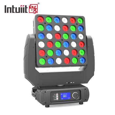 6*6 pixelmatrijs die Hoofd36x10w RGBW voor Stadiumprestaties beweegt
